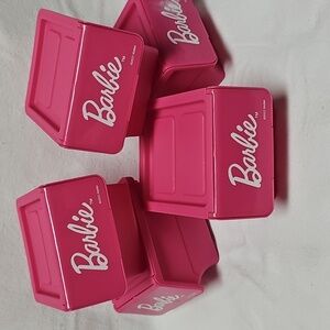 Barbie Collection Storage Box With Front Flap Open Includes 2 Storage Boxs